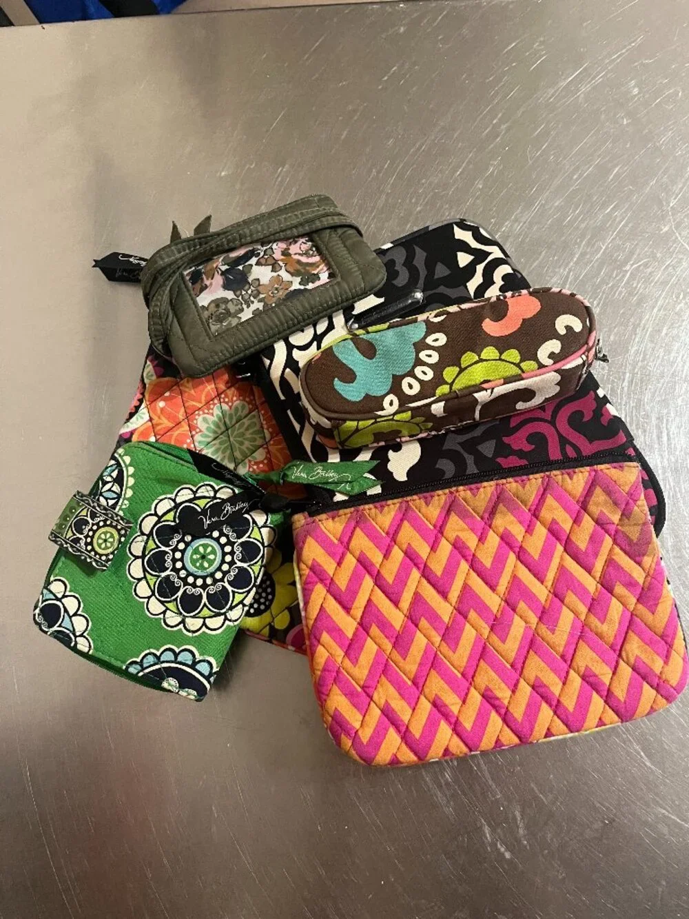 VERA BRADLEY Assorted Pouch Case ID Card Holder Wallet